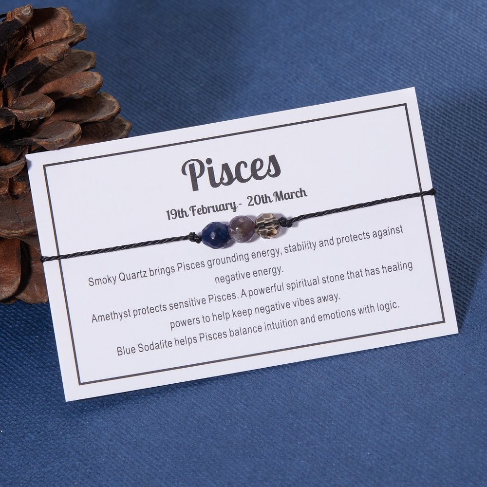 🆕Zodiac Sign Bracelets - Picture 8 of 11